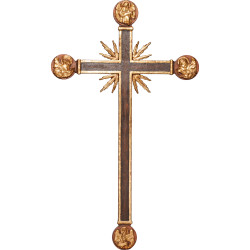 Cruz con Evangelistas y rayos